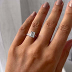 2ct Radiant Lab Grown Diamond Engagement Ring | 14K Gold Solitaire, IGI Certified