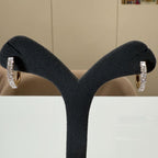 14K Gold Lab Grown Diamond Huggie Earrings (1.00 ctw)