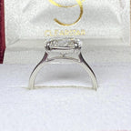 2.5CT Oval Lab Grown Diamond Solitaire Ring | 14K Solid Gold, IGI Certified