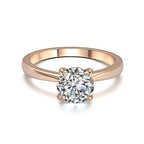 1.50CT Round Brilliant Lab Grown Diamond Engagement Ring | 14K Solid Gold Solitaire | IGI Certified