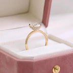 3.20CTW Oval Lab Grown Diamond Engagement Ring | Hidden Halo | 14K Solid Gold | IGI Certified