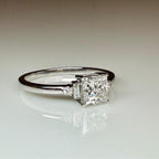 Princess Cut Lab Grown Diamond Engagement Ring | 5 Stone 14K Gold (IGI Certified)