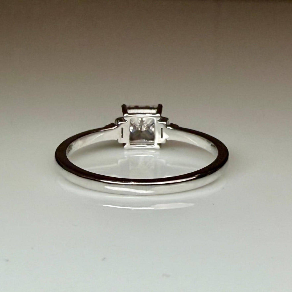 Princess Cut Lab Grown Diamond Engagement Ring | 5 Stone 14K Gold (IGI Certified)