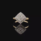 Lab Grown Diamond Ring | 14K Gold Statement Ring