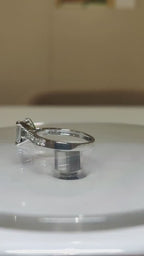 Princess Cut 2.20ct Lab Grown Diamond Ring | 14K Gold Engagement Ring