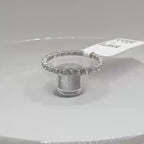 Lab Grown Diamond Wedding Band: 14K Gold Full Eternity Ring