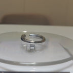 Lab Grown Diamond Toi et Moi Ring | 14k Gold Open Cuff