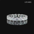 Lab Grown Diamond Wedding Band | 4.50MM Round Brilliant Cut Lab Grown Diamond Band | Eternity Ring | Certified Diamond Ring | Gift for Her