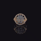 14K Gold Lab Grown Diamond Ring | Round Cut Cocktail Ring