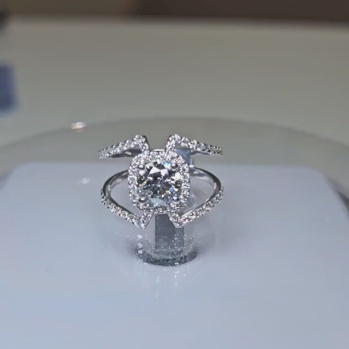 1.5ct Lab Grown Diamond Engagement Ring | 14K Gold, IGI Certified