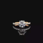 14K Gold Lab Grown Diamond Engagement Ring | 2 Carat Solitaire, IGI Certified