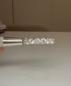 Lab Grown Diamond Full Eternity Band | 14K Solid Gold Wedding Ring 3.5MM Round Diamonds